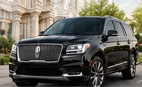 Black luxury SUV